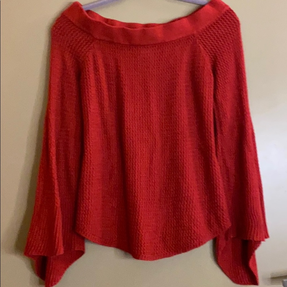 American rag | Red sweater
